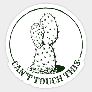 Cactus Design Sticker